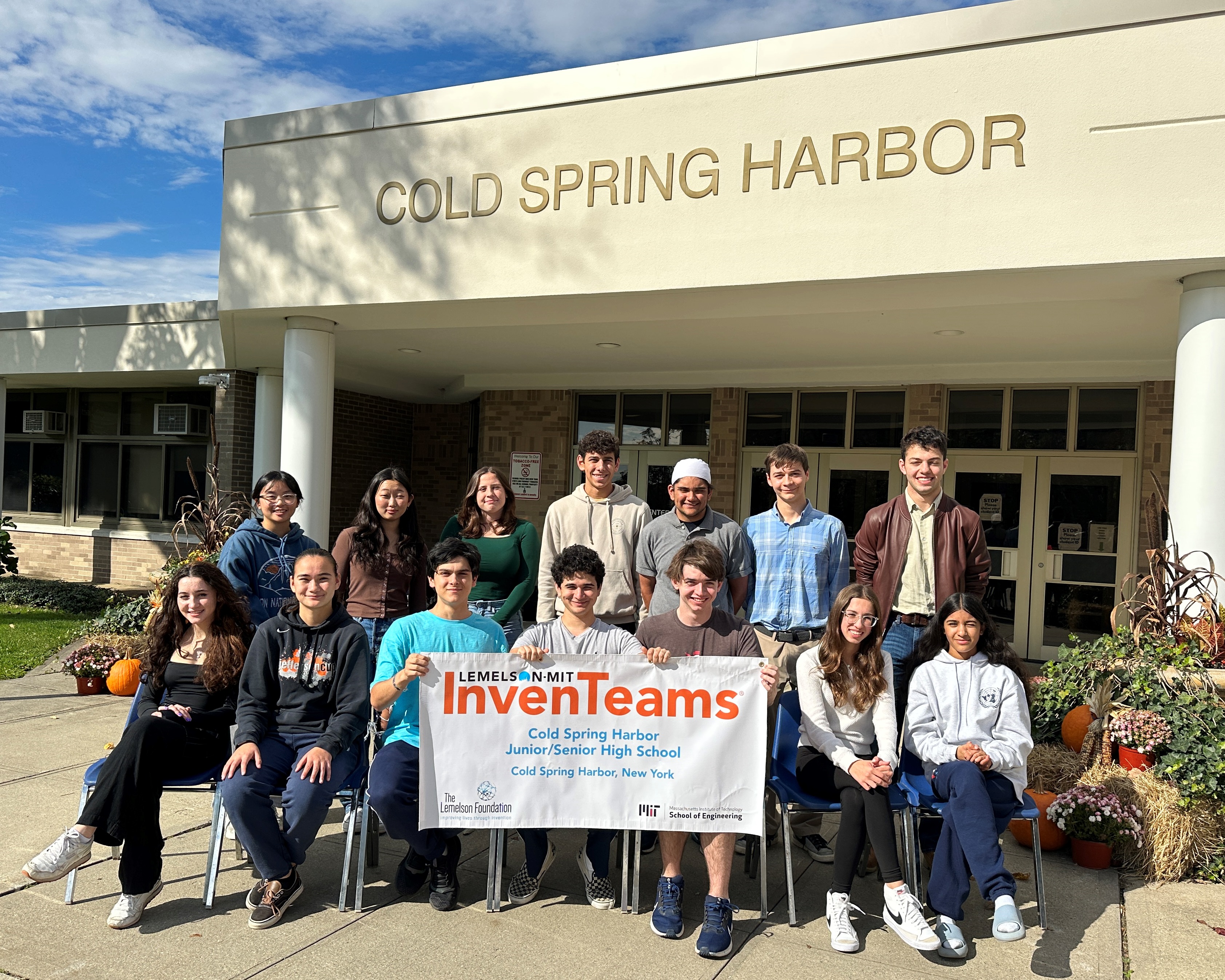 Cold Spring InvenTeam with Banner
