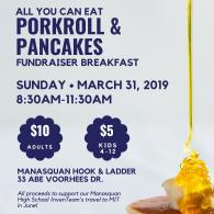 Porkroll & Pancake Fundraiser Breakfast