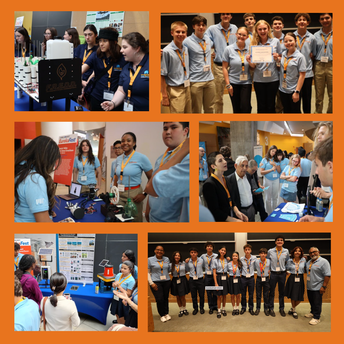 InvenTeams presenting at EurekaFest