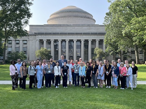 PD June 2025 participants in front of MIT dome