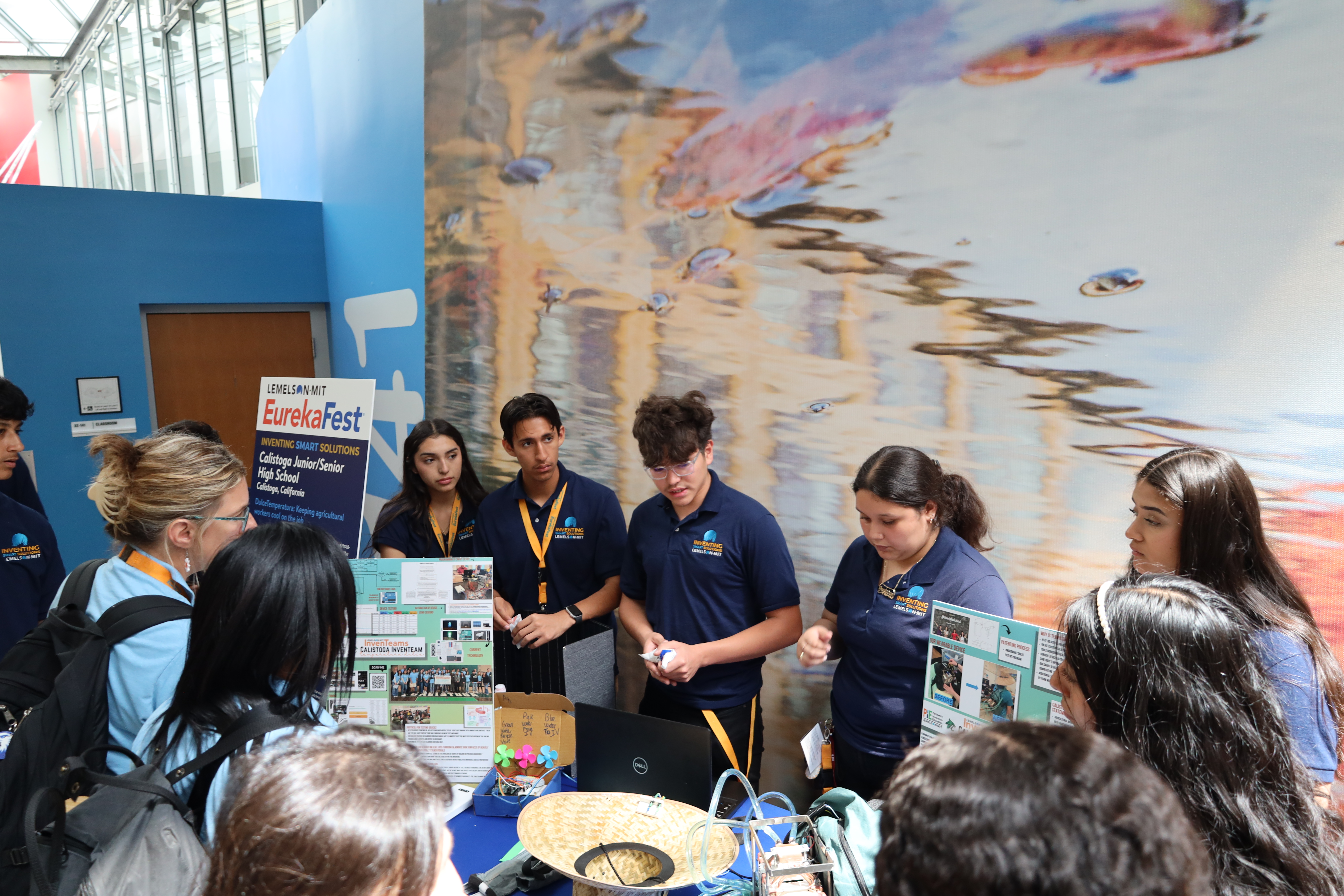 Calistoga High presenting at EurekaFest 2025
