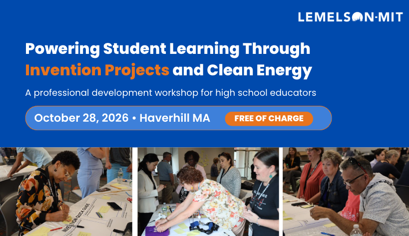 Banner with PD description and images of educators participating in PD