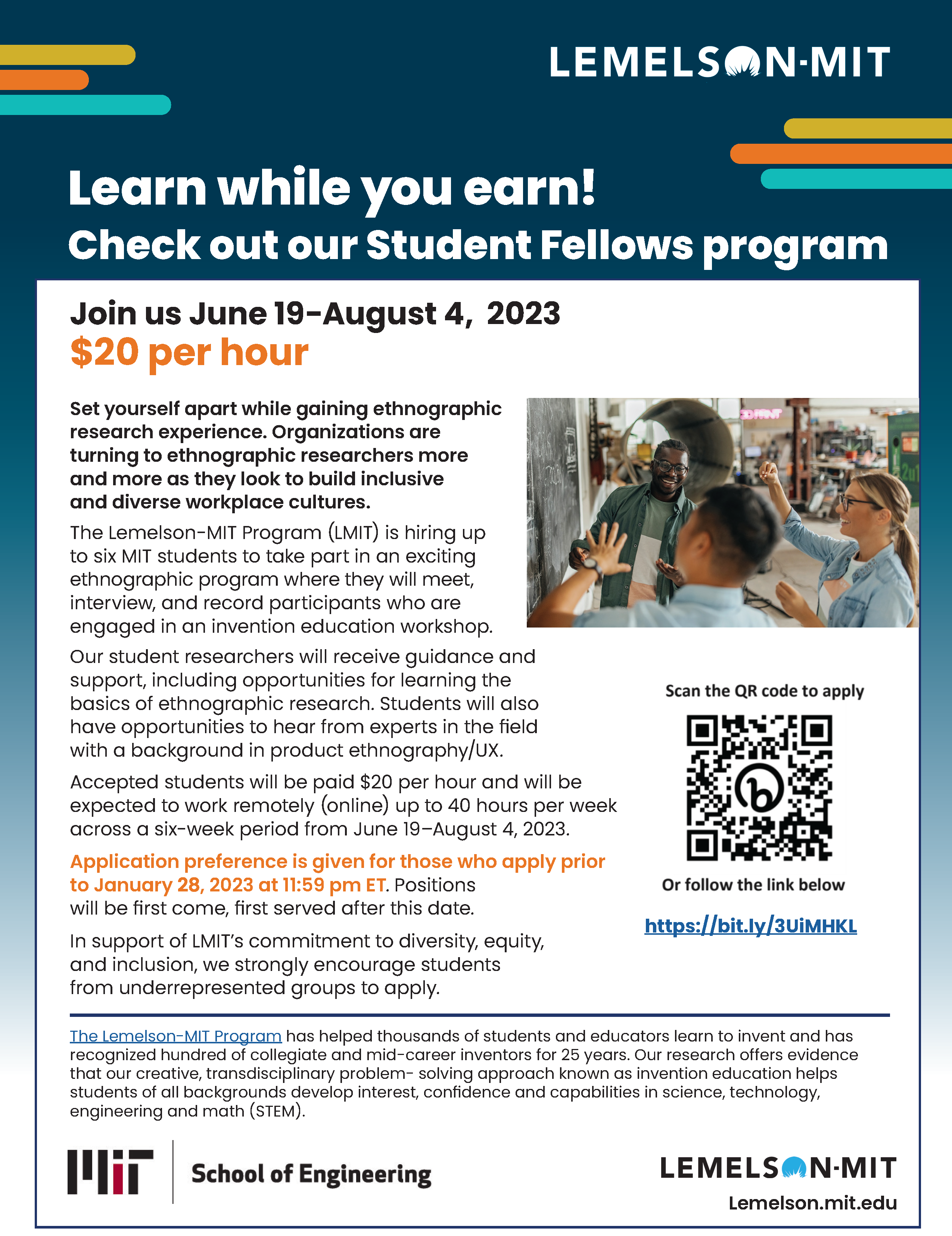 student fellows flyer