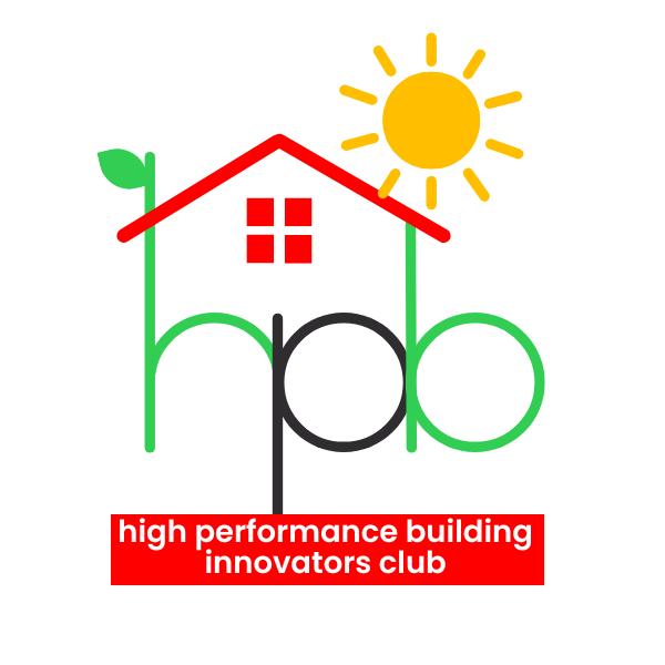 The logo for Watertown High School's High Performance Building Innovators Club