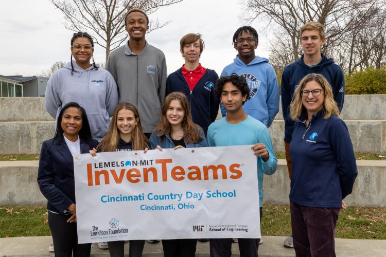 InvenTeams photo with banner