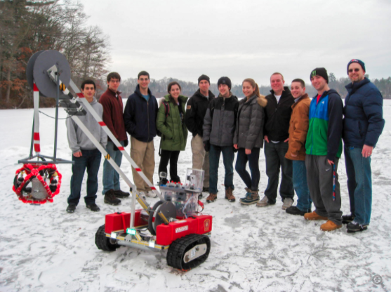 Doug scott and students