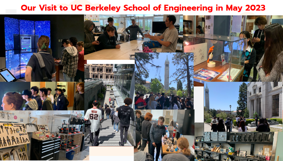 Our Calistoga InvenTeam visited UC Berkeley School of Engineering in May of 2023 while preparing for this grant
