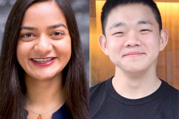 Maya Burhanpurkar and Seung Hwan An of Harvard University