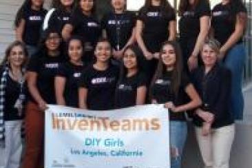 DIY Girls awarded Lemelson-MIT InvenTeams Grant