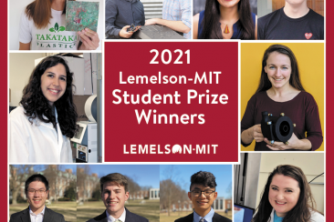 Collage of the 2021 Student Prize winners